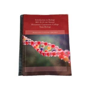 INTRODUCTION TO BIOLOGY B10 E105 LAB MANUAL HOUSATTONIC COMMUNITY COLLEGE TEAM B